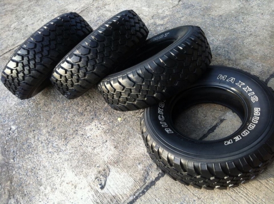 ขายยาง Mud Maxxis MT754 BuckShot ขนาด 265 75 r16 ปี11