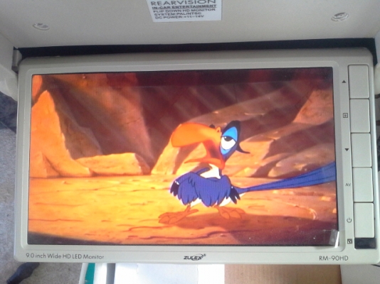 จอเพดาน 9 นิ้ว wide