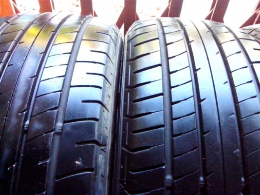 ยาง dunlop 185/55/15 ดอกดีหนา ใช้ได้อีกนาน