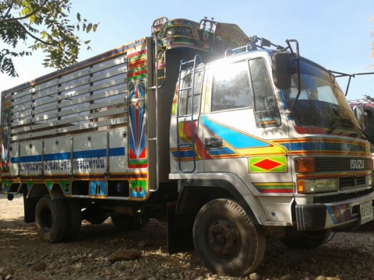 ขาย6ล้อ ISUZU ROCKY  FRR 12F195แรงม้า ดั้มเกษตรปีเนียมสวยๆ