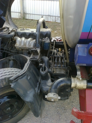 ถังใหม่ ถัง7500ลิตร มิเตอร์ 3หัวจ่าย