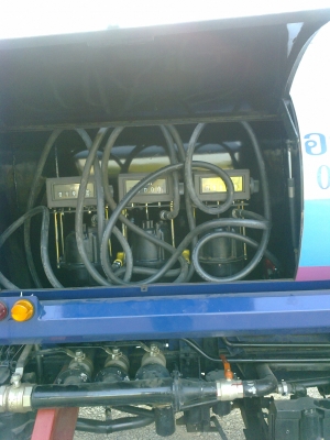 ถังใหม่ ถัง7500ลิตร มิเตอร์ 3หัวจ่าย