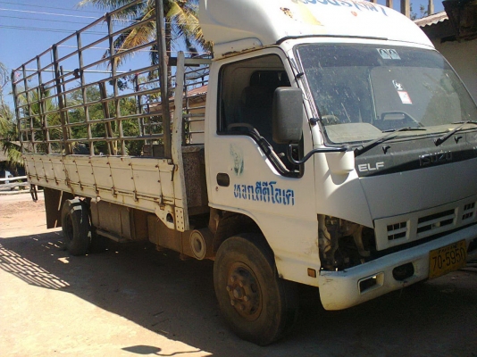 หกล้อNQR150แรง ยาว5.50เมตร รถพร้อมใช้งานเอกสารทะเบียนพร้อม