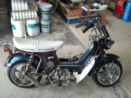 ขายชาลี สีเหลือบ เครื่อง lifan150 ล้อ 12" ครับ