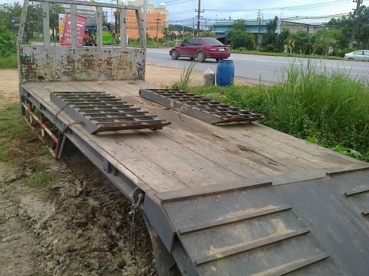 หางปลา10ล้อ มีสะพาน หางสวย สำหรับรถเกี้ยวและแบคโฮ120ลงไป