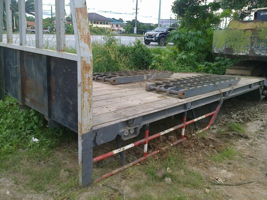 หางปลา10ล้อ มีสะพาน หางสวย สำหรับรถเกี้ยวและแบคโฮ120ลงไป