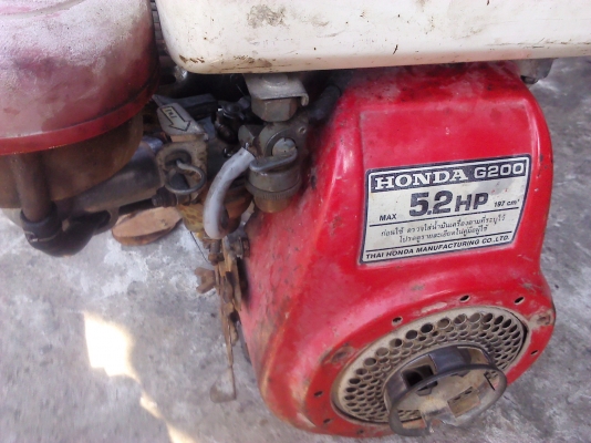 เครื่องยนต์HONDA G200  5.2 แรงม้า สภาพสวย พร้อมใช้เครื่องติดดี(มีVDO)ทดสอบให้ดู