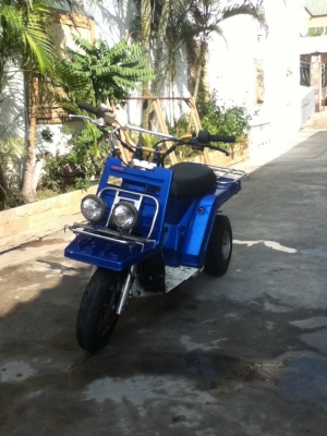 ป๊อบสามล้อ GYRO X แต่งแฮนด์บาร์ มิเนียม ดิสก์หน้า สีแหล่มๆ