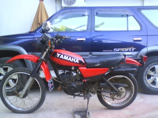 ขาย  ยามาฮ่า  DT125  มีเล่มทะเบียน