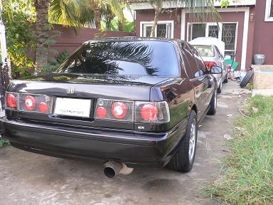 ขายเก๋ง HONDA ACCORD 2.0 EXi ปี 1990 เกียร์ออโต้ สีดำใหม่สวย ติดแก๊ส LPG