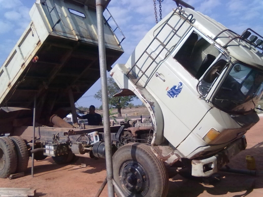 KR320ดั้ม ยาง900 เครื่องEH700 ภายในสวย