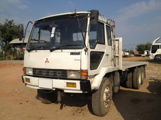 ขายตามสภาพครับ FUSO เครื่อง 6D16 195 แรงม้าพื้นเรียบ 2 เพลา สภาพใช้งานปกติพร้อมเล่มทะเบียน