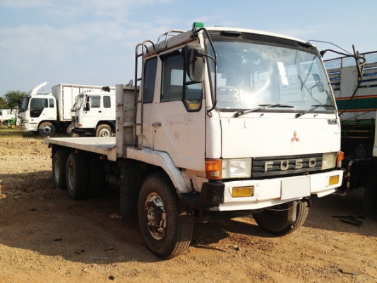 ขายตามสภาพครับ FUSO เครื่อง 6D16 195 แรงม้าพื้นเรียบ 2 เพลา สภาพใช้งานปกติพร้อมเล่มทะเบียน