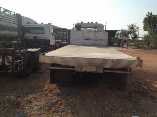 ขายตามสภาพครับ FUSO เครื่อง 6D16 195 แรงม้าพื้นเรียบ 2 เพลา สภาพใช้งานปกติพร้อมเล่มทะเบียน