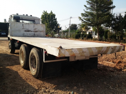 ขายตามสภาพครับ FUSO เครื่อง 6D16 195 แรงม้าพื้นเรียบ 2 เพลา สภาพใช้งานปกติพร้อมเล่มทะเบียน