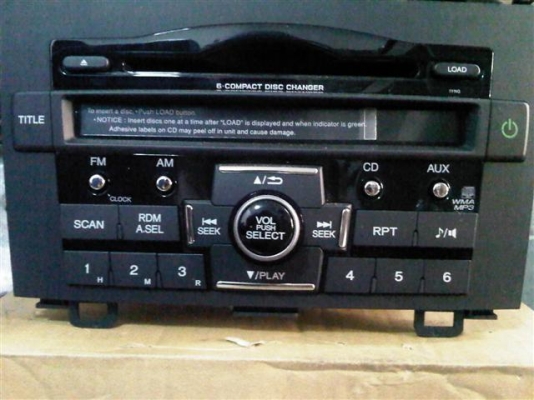 เครื่องเสียง CRV 2011