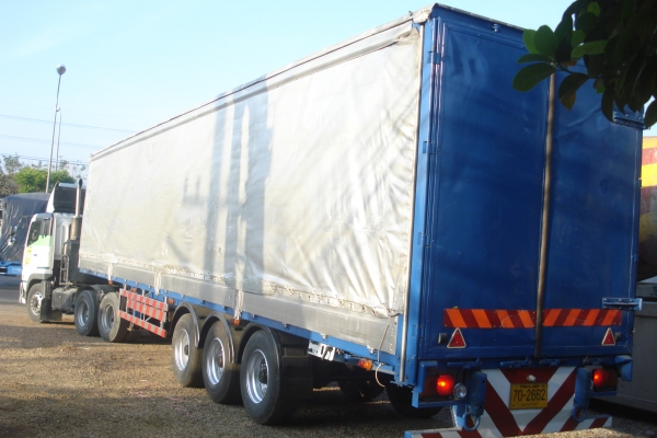 ให้เช่าหัวลากพร้อมหางเทรลเลอร์ผ้าใบ เช่าเป็นรายเดือน หัวลาก Volvo สนใจติดต่อ 089-551-2032