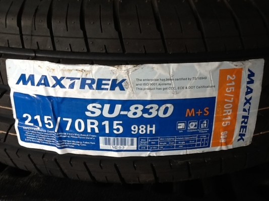 ขายยางใหม่ 215/70/15 ปี12 ทั้งชุด8000