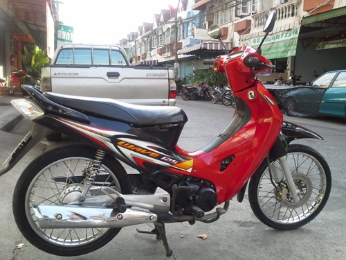 wave 125 s ปี 47 กุญแจใหญ่ สีแดง เครื่องเดิม แน่นๆ เอกสารครบ ภาษี พรบ.พึ่งต่อ