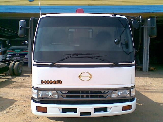 ขาย 6 ล้อ ฮีโน่ ติดเครน UNIC V TURBO 2.5 ตัน 5 ปลอก รถสวย พร้อมใช้