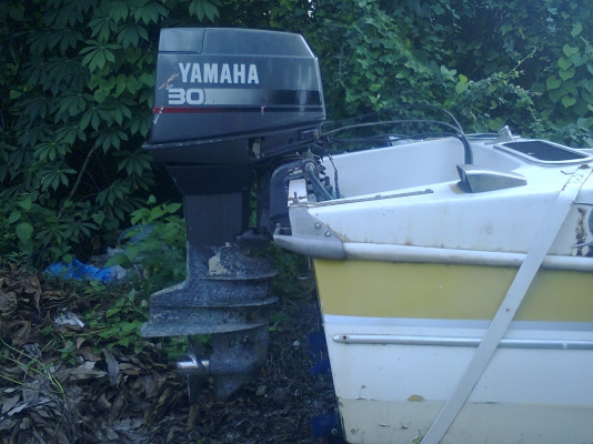 ขายเรือสปีดโบ๊ท 15 ฟุต ยามาฮ่า 30 แรง 3 คาบู พร้อมสาลี่