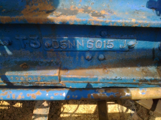 (ลงรูปใหม่...)รถไถ2เพลา FORD 6600 ซื้อรถนอกนำเข้า สวย เดิมๆ มีใบดันหน้า