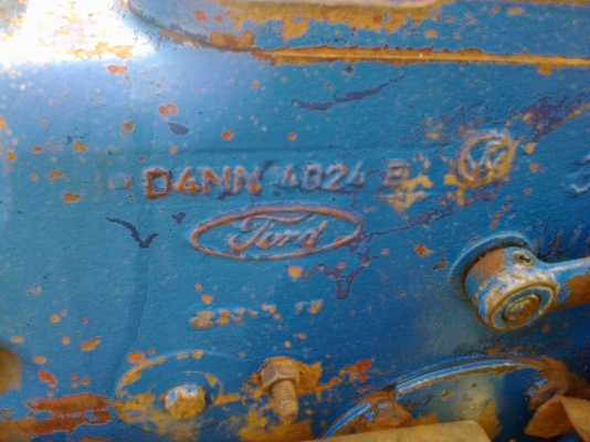 (ลงรูปใหม่...)รถไถ2เพลา FORD 6600 ซื้อรถนอกนำเข้า สวย เดิมๆ มีใบดันหน้า