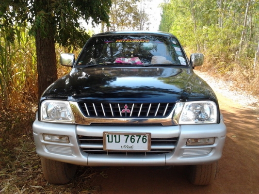 ***ขายแล้วครับขอบคุณ Truck2hand ขาย กระบะแค็ป 4WD มิตซู L200 STRADA MEGACAB 2.8GLS M/T ปี43/00 หน้า-หลังเดิมๆ รถกลับสี ภายในดี สีสวย ช่วงล่างแน่น เกียร์โฟร์ใช้ได้ปกติ ไม่มีหอน ยางดี4เส้น  ราคาต่อรองได้คัรบ
