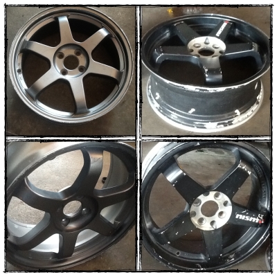 ขายเศษแม็กขอบ17  Nismo กับ TE37 อย่างละ 1 วง