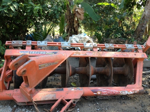 ขายรถไถ KUBOTA L4508 พร้อมอุปกรณ์ผาน6และดันหน้าตราช้าง สวยเดิมๆ