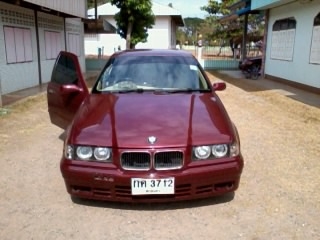 BMW 318IA E36 เครื่องเจ กินแก้สหัวฉีดลงเล่ม ทะเบียนพร้อมโอน