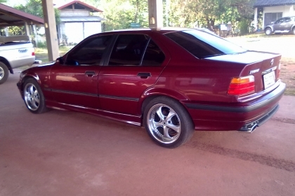 BMW 318IA E36 เครื่องเจ กินแก้สหัวฉีดลงเล่ม ทะเบียนพร้อมโอน