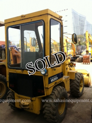 รถตัก WS200A บจก.สหสินอีควิปเม้นท์ โทร.081-5851880, 02-5168100-1 www.sahasinequipment.com