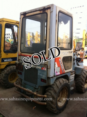 รถตัก WS200A2 บจก.สหสินอีควิปเม้นท์ โทร.081-5851880, 02-5168100-1 www.sahasinequipment.com