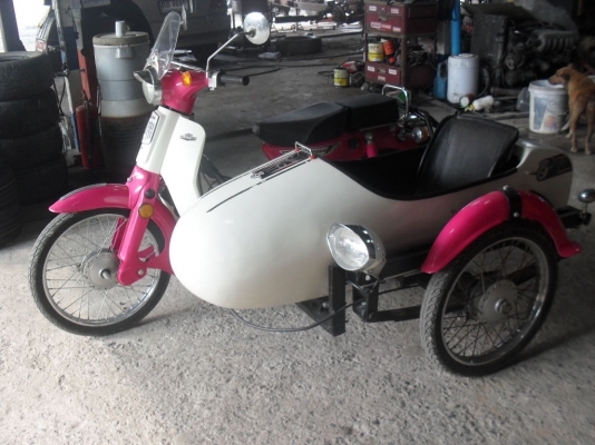 HONDA C พ่วงข้าง