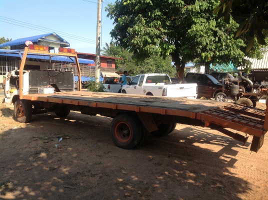 ขายด่วน 6ล้อเทรนเลอร์ KM. 505. บรรทุกรถเกี่ยวข้าว  ขายไปจังหวัด ศรีษะเกษ แล้วครับ