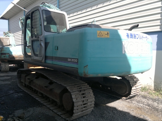 รถขุด KOBELCO  SK200-6 รถนอกนำเข้า มาถึงไทยแล้วครับ สภาพดีสุดๆ ติดต่อ มานะ 085-9049669