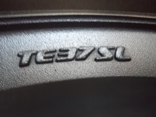 ขายล้อ TE37SL ขอบ 17 หน้า8 หลัง9 พร้อมยาง