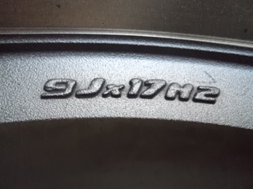 ขายล้อ TE37SL ขอบ 17 หน้า8 หลัง9 พร้อมยาง