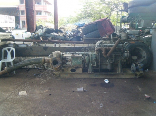 เครื่องดูดทราย ยี่ห้อ HINO รุ่น HO7C 185 แรงม้า