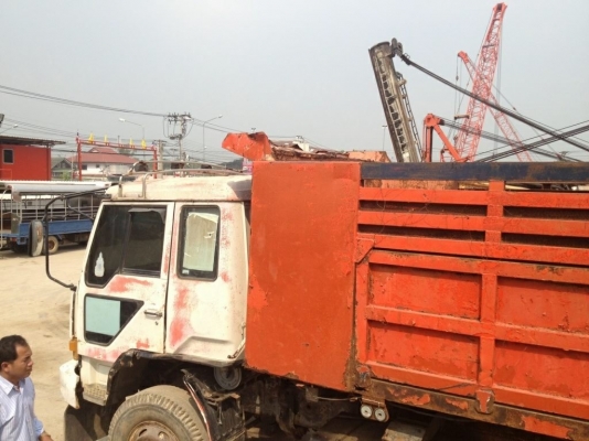 ขายตามสภาพถูกๆไปเลย FUSO ไอ้หลง 527 เครื่อง 6D16 195 แรงม้ากระบะดั้ม 2 เพลาเล่มพร้อม ขายตามสภาพถูกๆไปเลย FUSO ไอ้หลง 527 เครื่อง 6D16 195 แรงม้ากระบะดั้ม 2 เพลาเล่มพร้อม