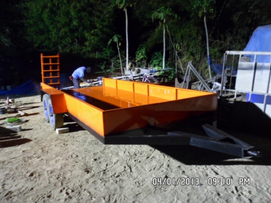 รับต่อเทรลเลอร์แบคโฮ เล็ก PC 20,30,40,60 และเทรลเลอร์ 10 ล้อ