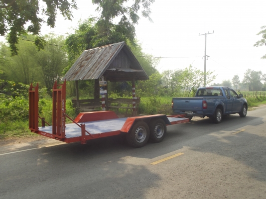 รับต่อเทรลเลอร์แบคโฮ เล็ก PC 20,30,40,60 และเทรลเลอร์ 10 ล้อ