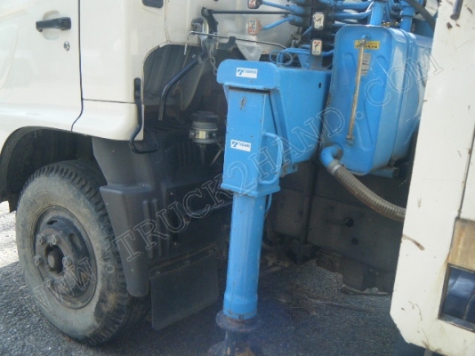 รถบรรทุก 6 ล้อติดเครน ยี่ห้อ HINO 175 แรงม้า ติดเครน 3 ตัน