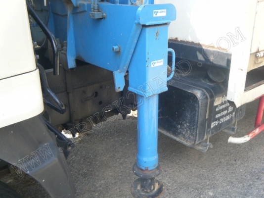 รถบรรทุก 6 ล้อติดเครน ยี่ห้อ HINO 175 แรงม้า ติดเครน 3 ตัน