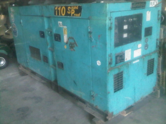 ขายเครื่องปั่นไฟ Denyo 110Kva นำเข้าญี่ปุ่น