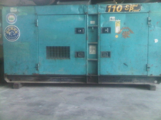ขายเครื่องปั่นไฟ Denyo 110Kva นำเข้าญี่ปุ่น