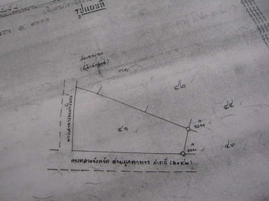ที่ดินติดถนนสี่เลน  13.1.51 ไร่  จ.มุกดาหาร  ห่างตัวเมือง 15 กม.