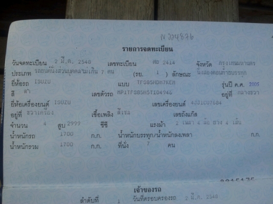 ขายรถกระบะ อีซูซุ ISUZU D-MAX 4x4 4ประตู ปี 48(2005) 430,000 บ ขายรถกระบะ อีซูซุ ISUZU D-MAX 4x4 4ประตู ปี 48(2005) 430,000 บ