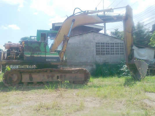 ขายด่วน!..รถแบคโฮ KOMATSU PC120-3 รถสวย ทรงดี โซ่ใหม่ทั้ง 2 ข้าง มีฝาครอบเครื่องให้.